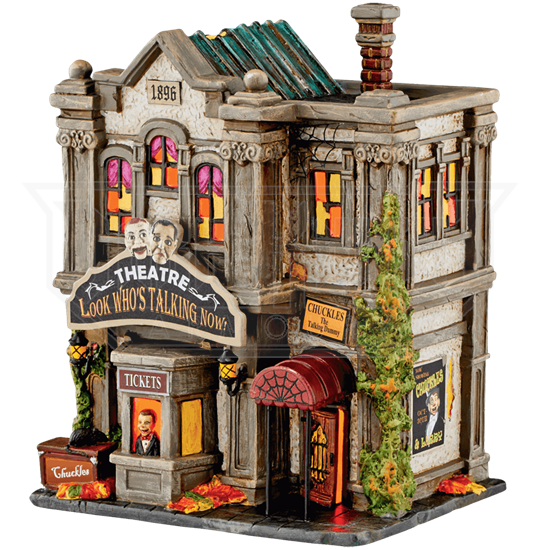 Halloween Village Display PNG PNG with transparent background