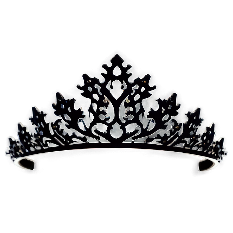 Vintage Tiara Silhouette PNG 94 PNG with transparent background