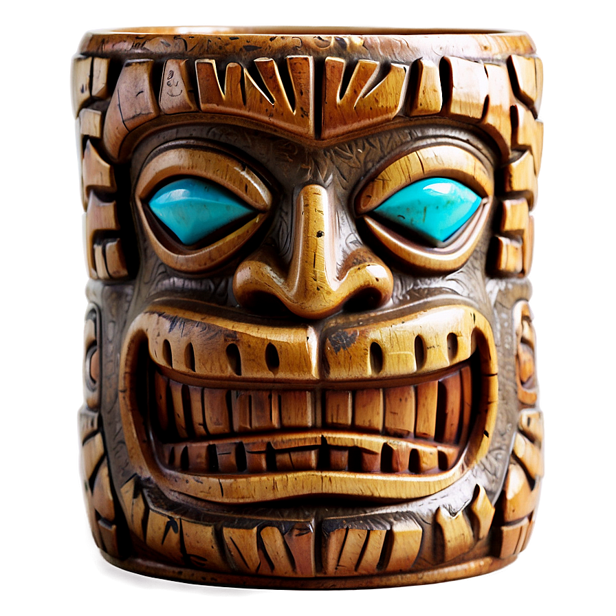 Vintage Tiki Mug Png 06132024