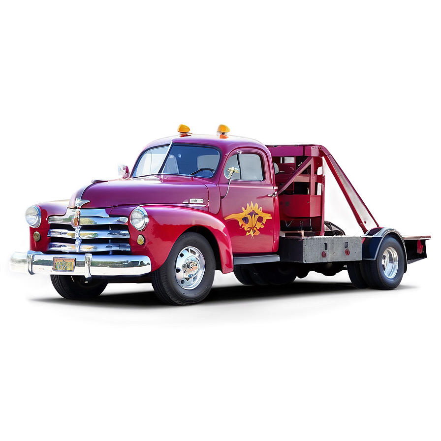 Vintage Tow Truck Png Bcm