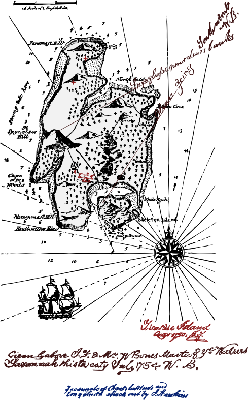 Art,text,monochrome - Treasure Island Map Robert Louis Stevenson, HD Png Download PNG with transparent background