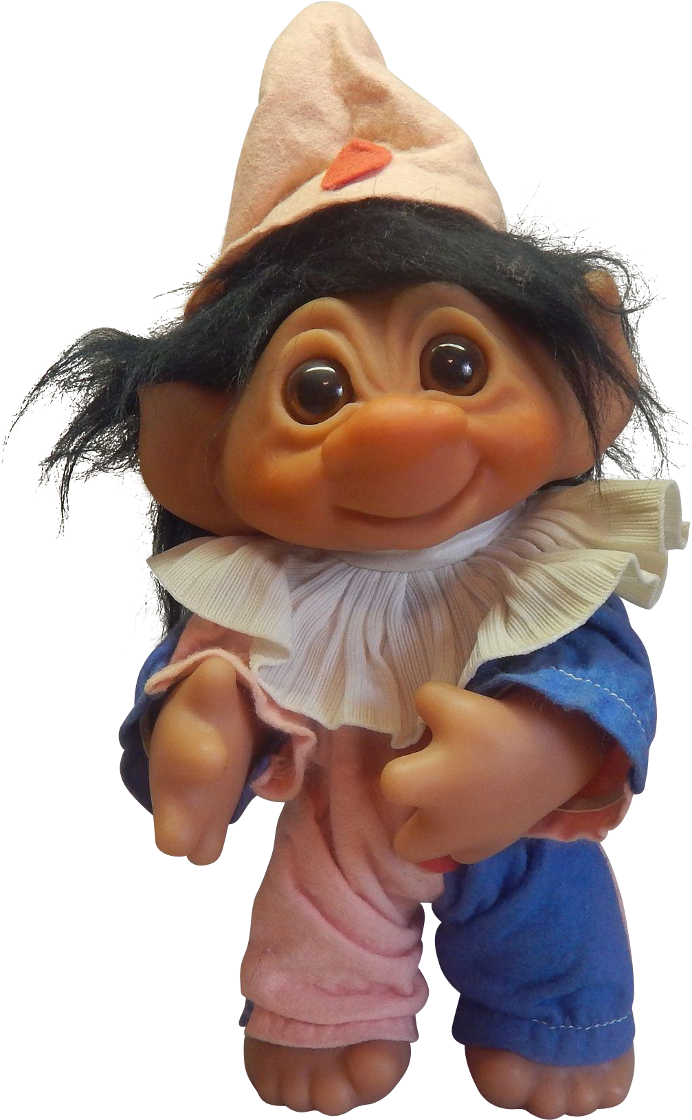 Norfin Clown Troll Dam Made In Denmark - Troll Doll, HD Png Download PNG with transparent background