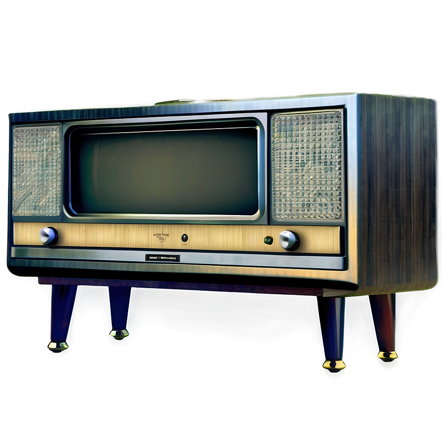 Vintage TV Set PNG 93 PNG with transparent background
