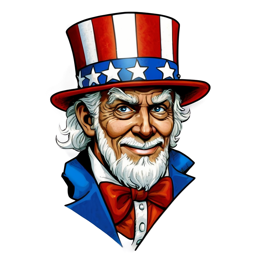 Vintage Uncle Sam Png Sum