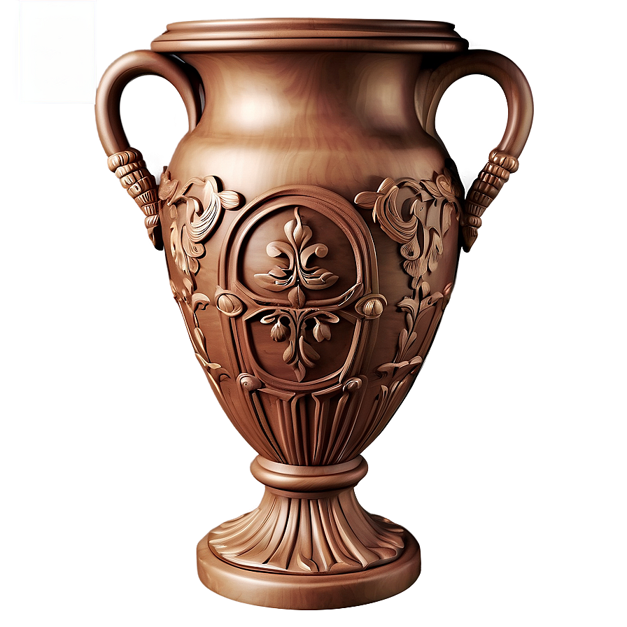 Vintage Urn Design Png Uth