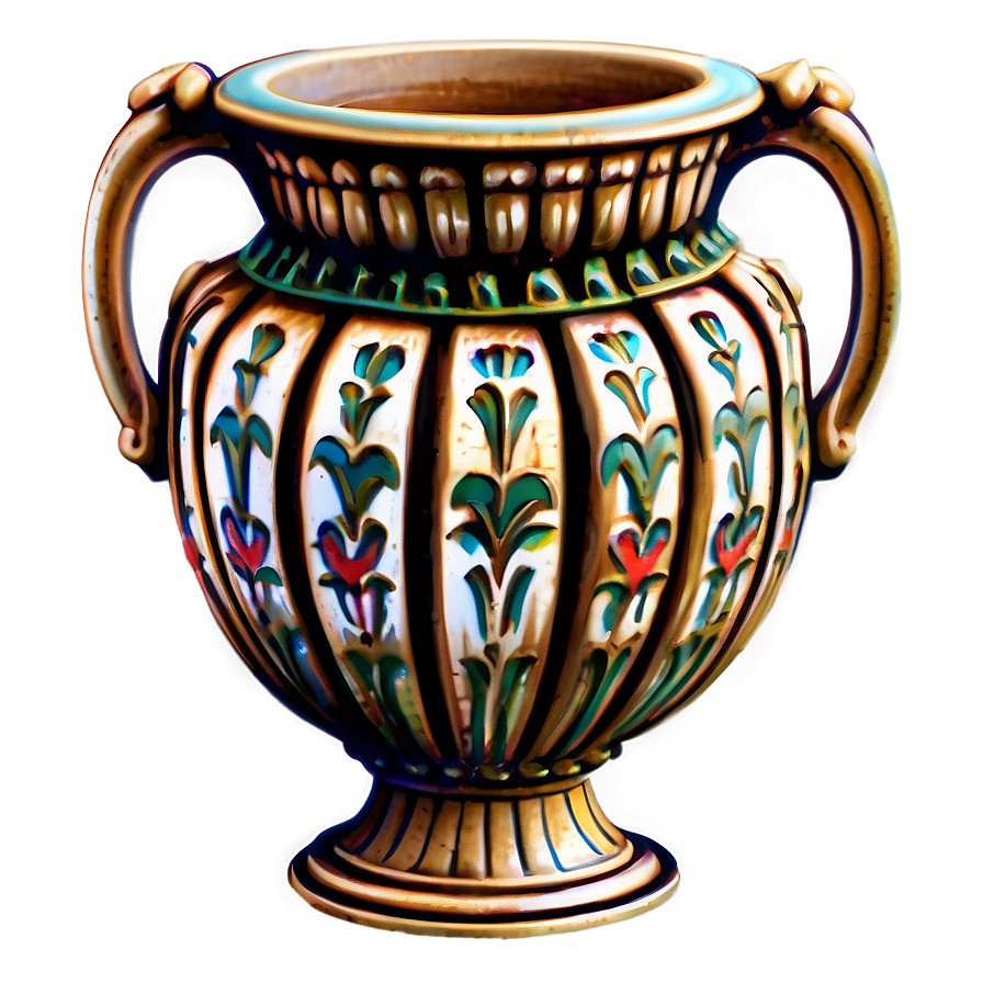 Vintage Urn Design Png Yfg