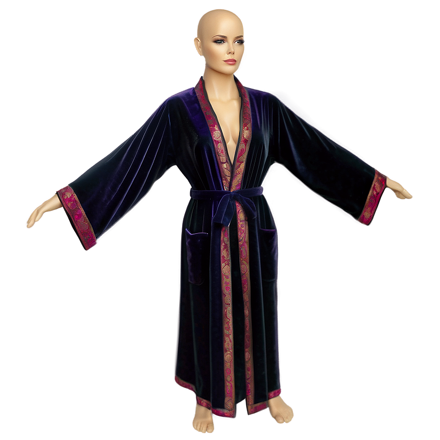 Vintage Velvet Robe Png 55