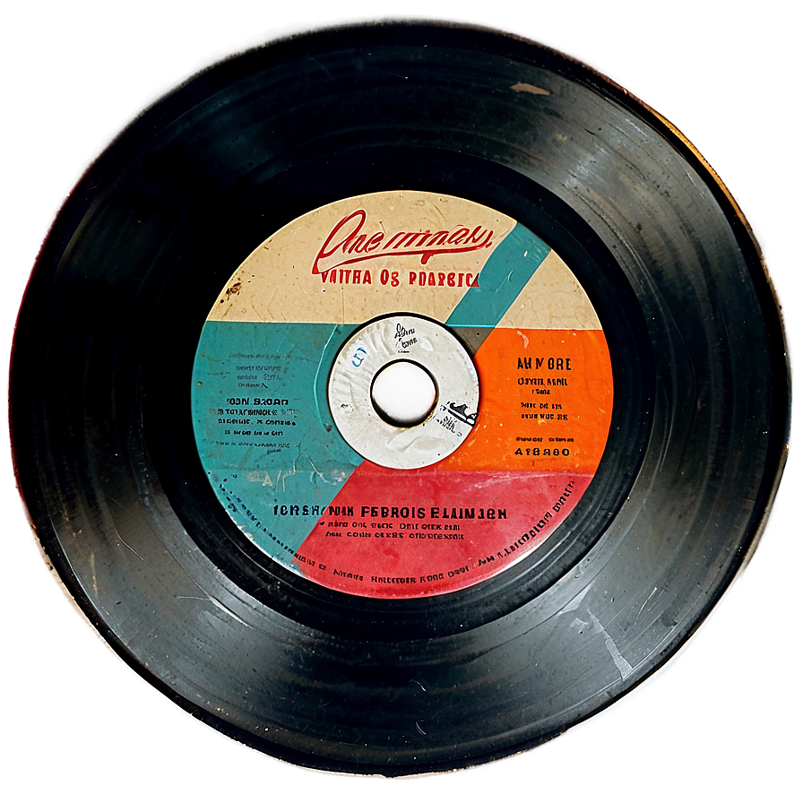 Vintage Vinyl Record PNG qry47 PNG image with a transparent background, free high-resolution download