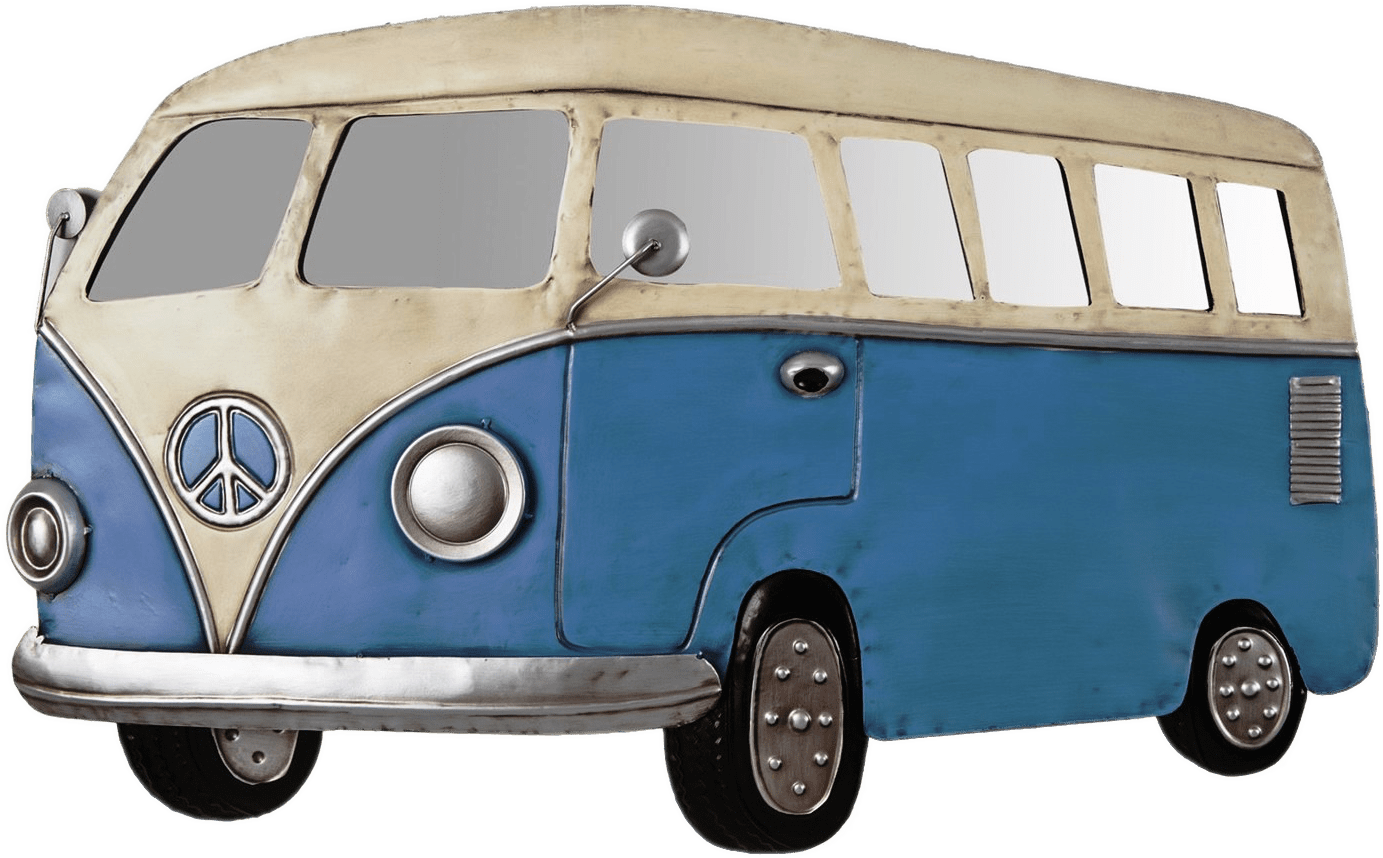 Volkswagen Camper Van Wall Art - Volkswagen Bus Transparent Background, HD Png Download PNG with transparent background