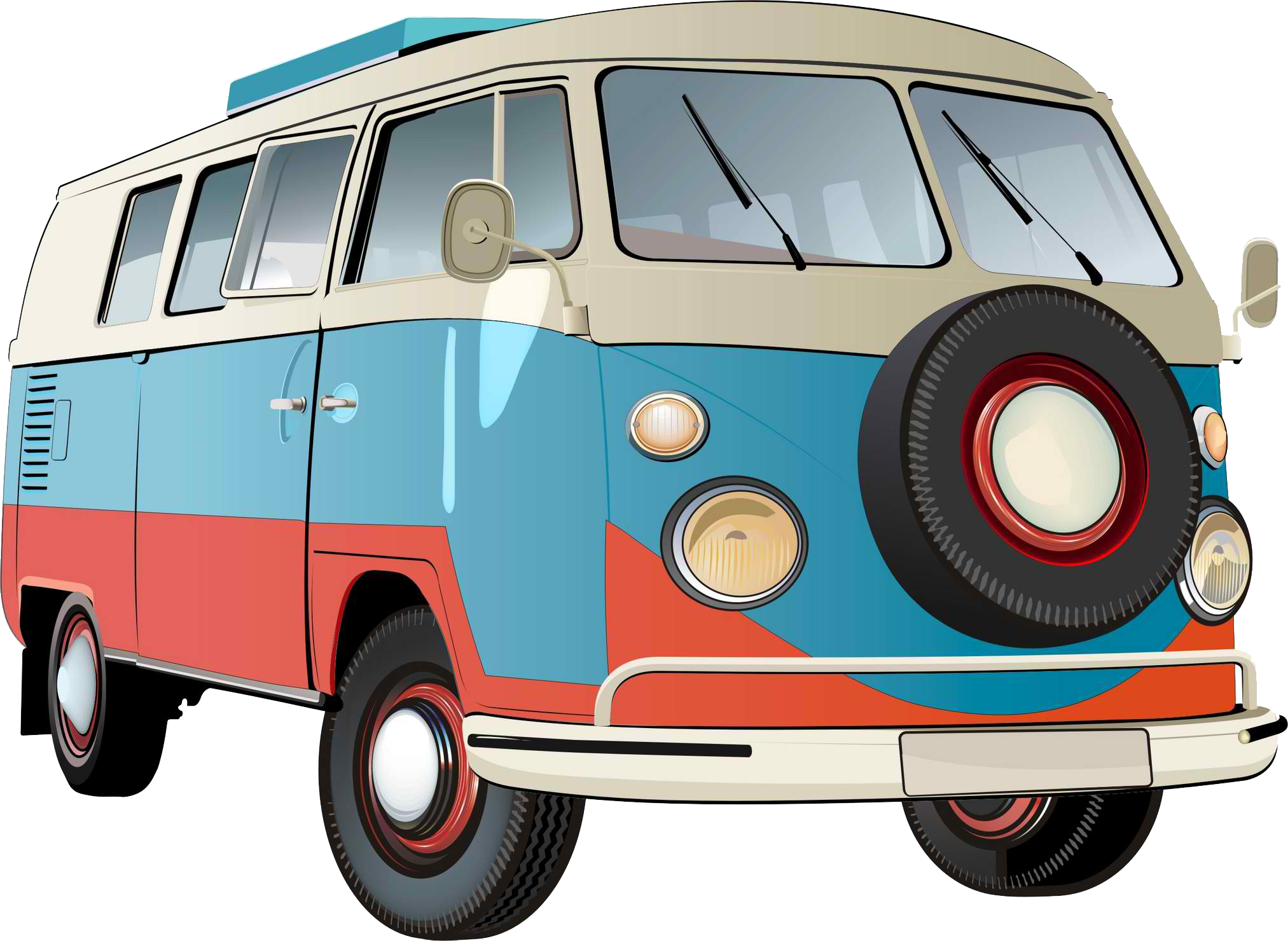 Volkswagen Combi Png, Transparent Png PNG with transparent background