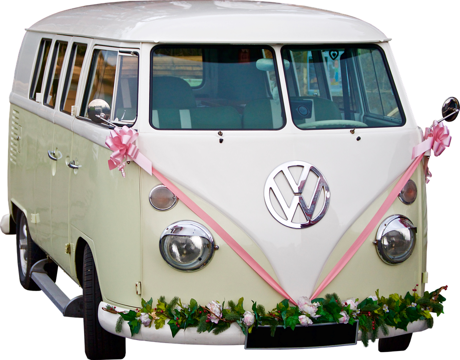 Vintage Volkswagen Bus Wedding Decoration