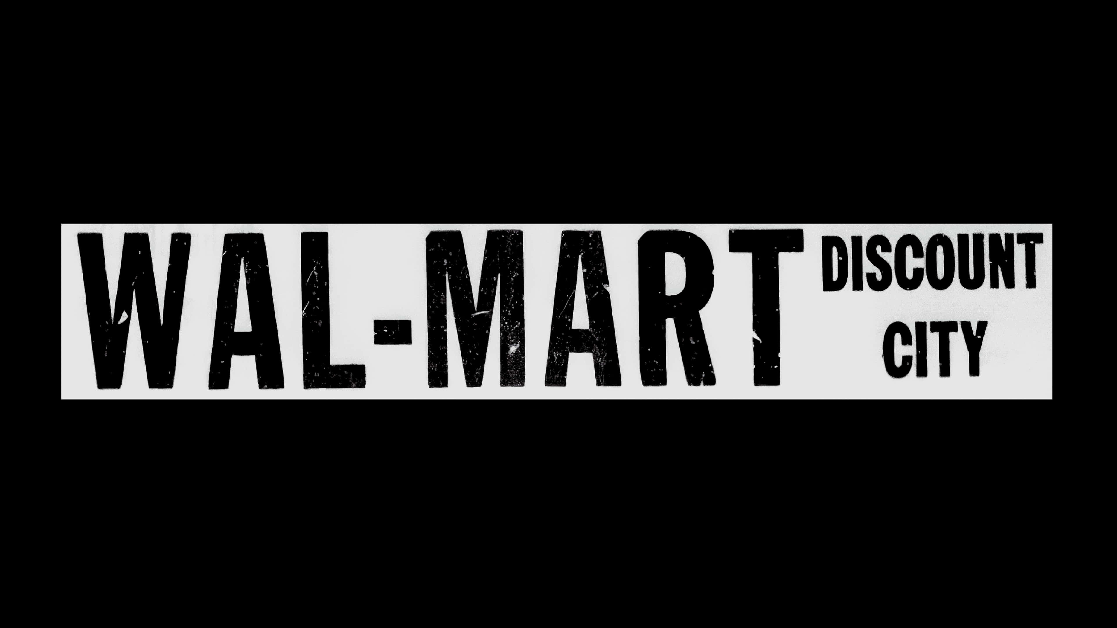 Vintage Walmart Discount City Logo