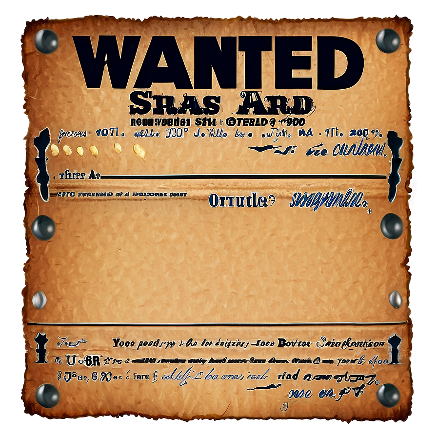 Vintage Wanted Ad Png 58