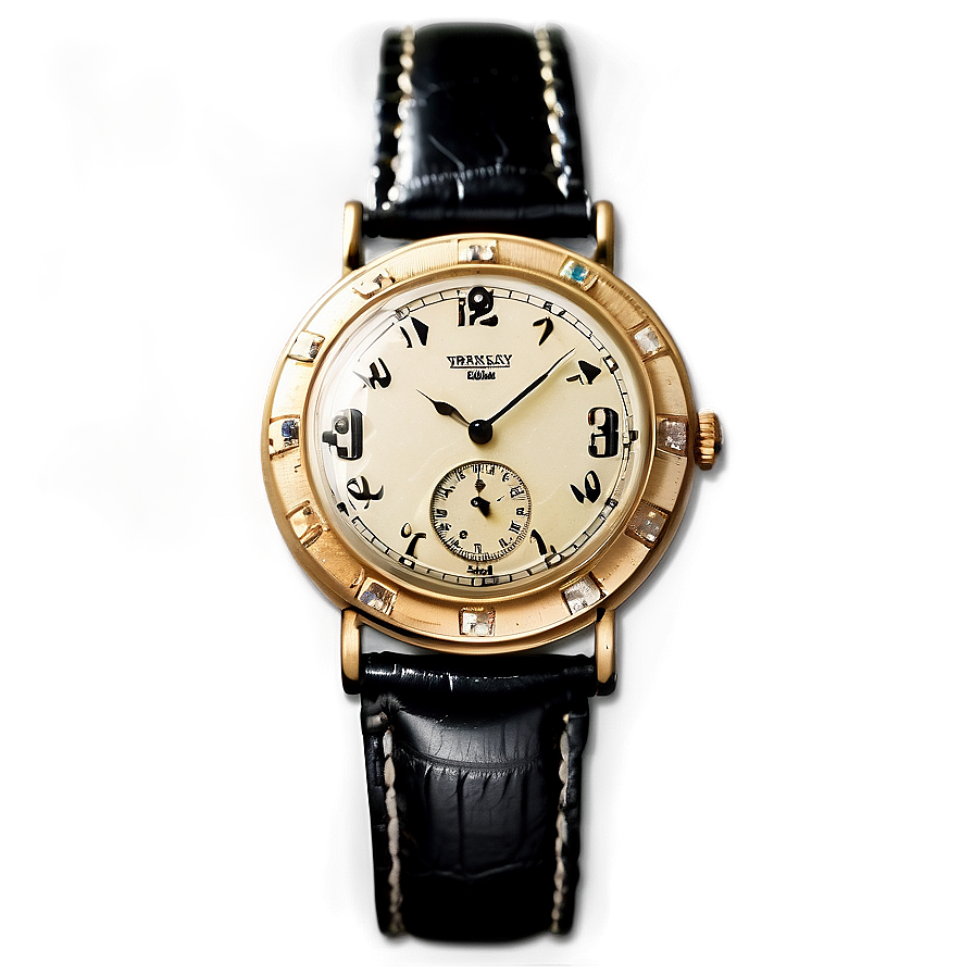 Vintage Watch PNG erj35 PNG with transparent background
