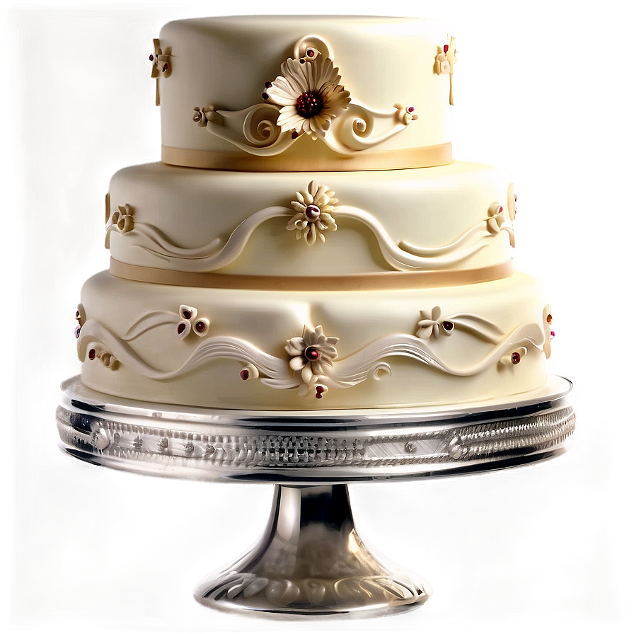 Vintage Wedding Cake Design Png 06122024