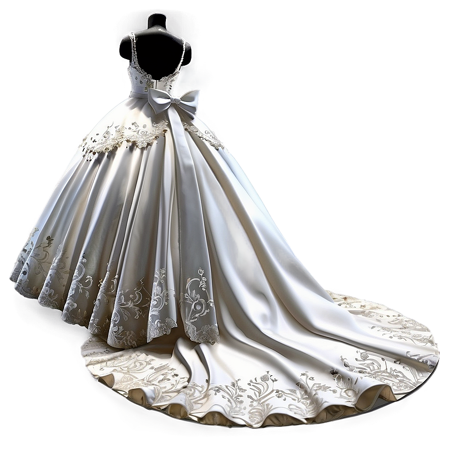 Vintage Wedding Dress Png 78