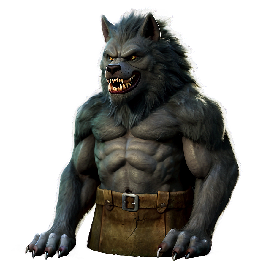 Vintage Werewolf Png 06202024