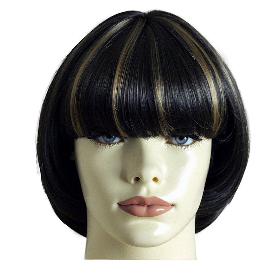 Vintage Wig Png 12