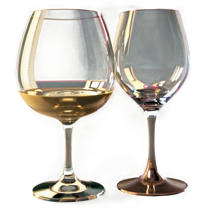 Vintage Wine Glasses Set PNG vbf PNG image with a transparent background, free high-resolution download