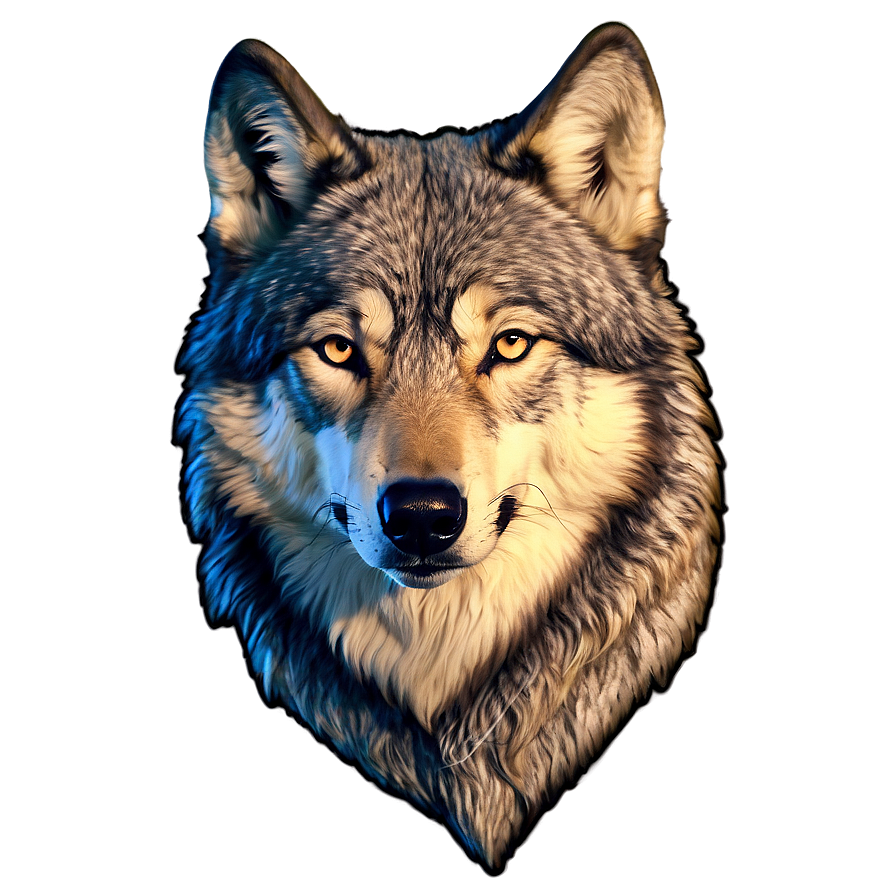 Vintage Wolf Head Tattoo Design Png Gju89