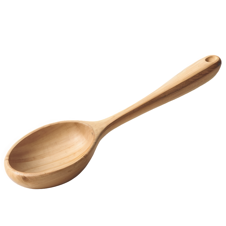 Vintage Wooden Spoon Png 06132024