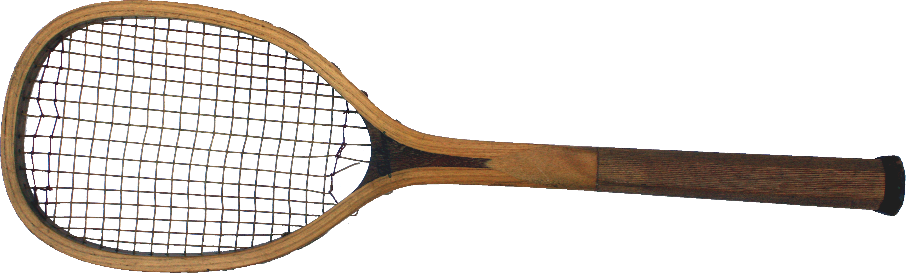 Vintage Wooden Tennis Racket