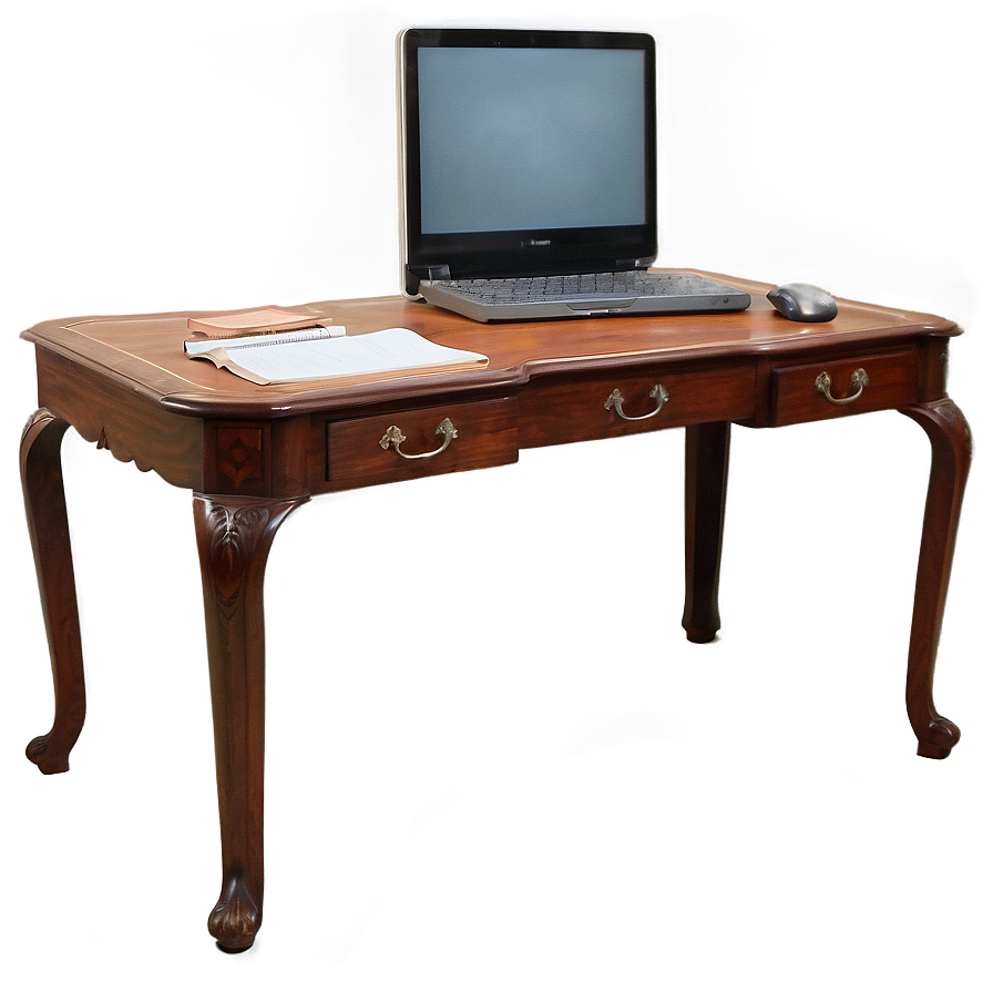 Vintage Writing Desk PNG llk92 PNG with transparent background
