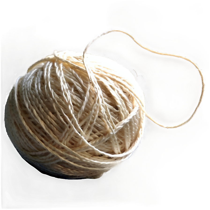 Vintage Yarn Ball Png 06212024