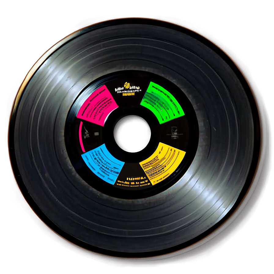 Vinyl Record With Notes Png 65