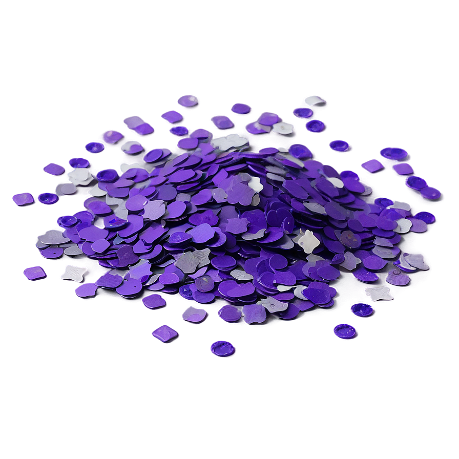 Violet Confetti Png 04292024