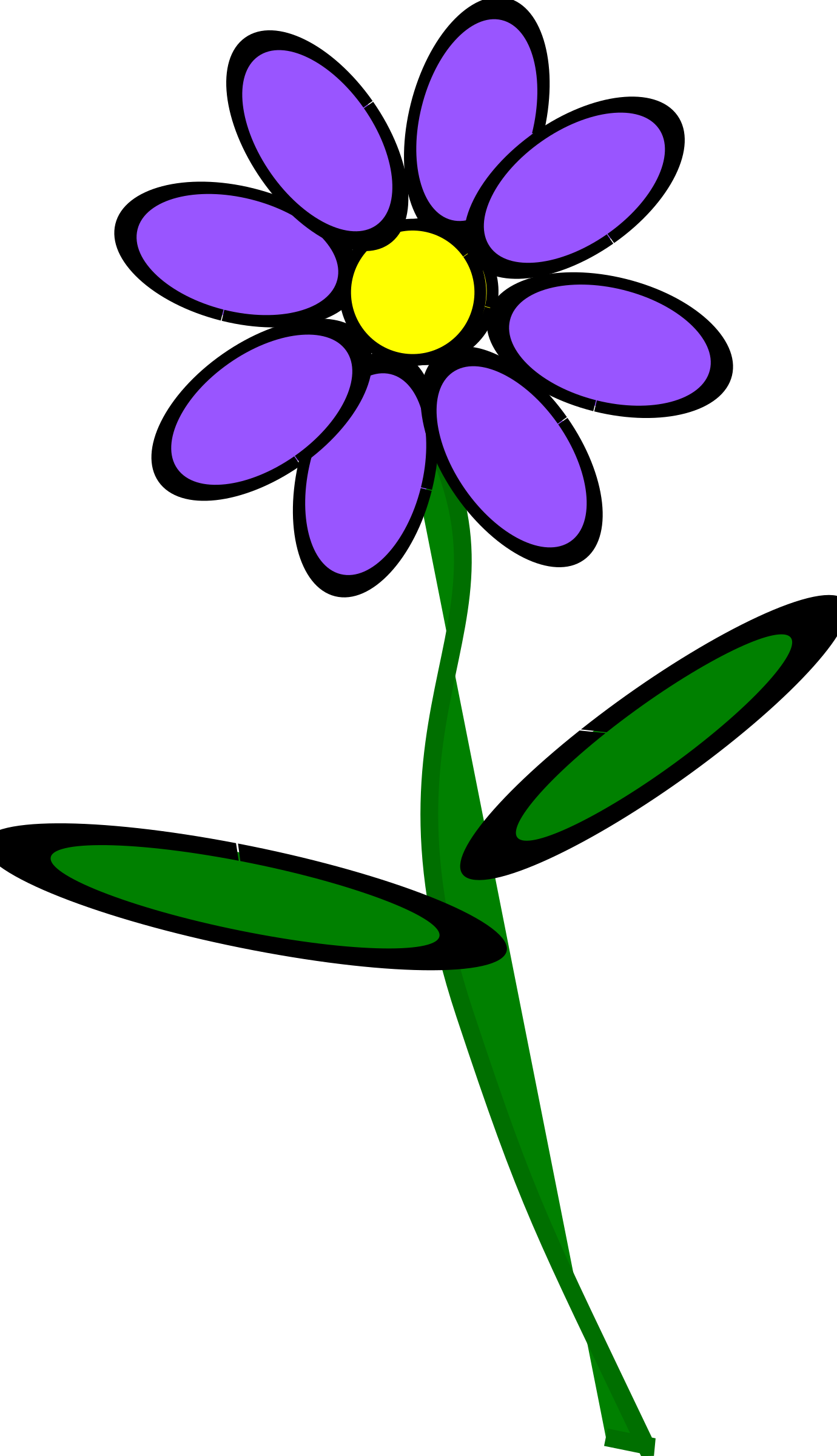 Transparent Flower Stem Clipart - Caule De Flor Desenho Png, Png Download PNG with transparent background
