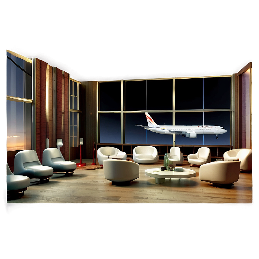 Vip Airport Lounge Interior Png 06112024