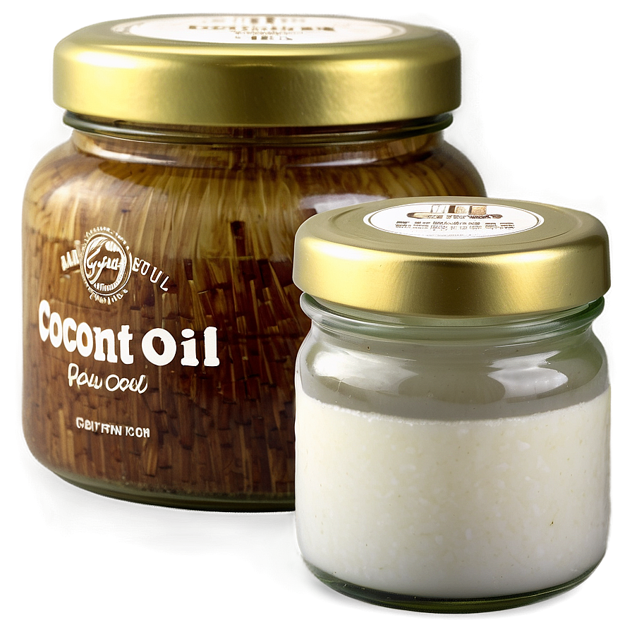 Virgin Coconut Oil Jar Png 57