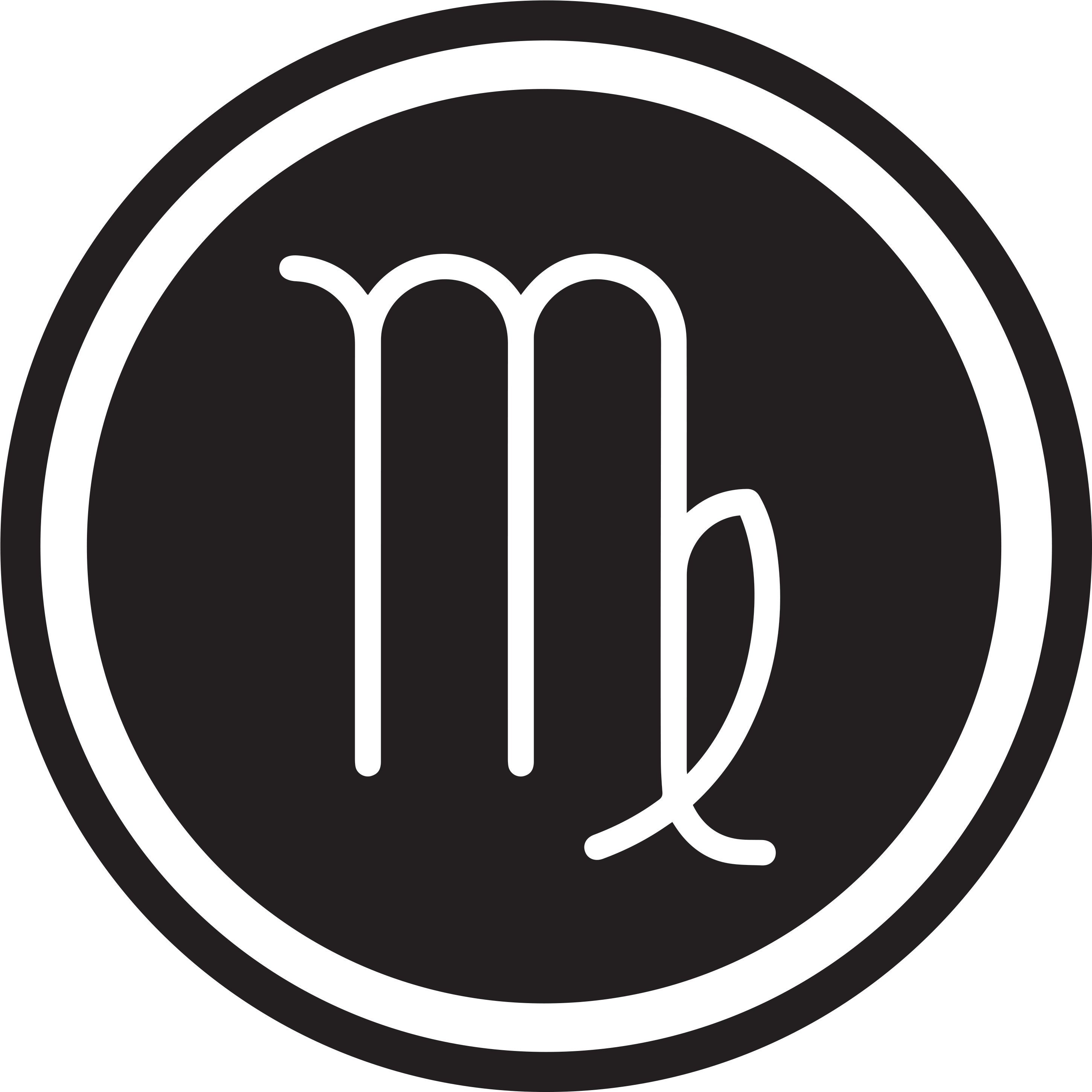 Virgo Zodiac Symbol PNG with transparent background