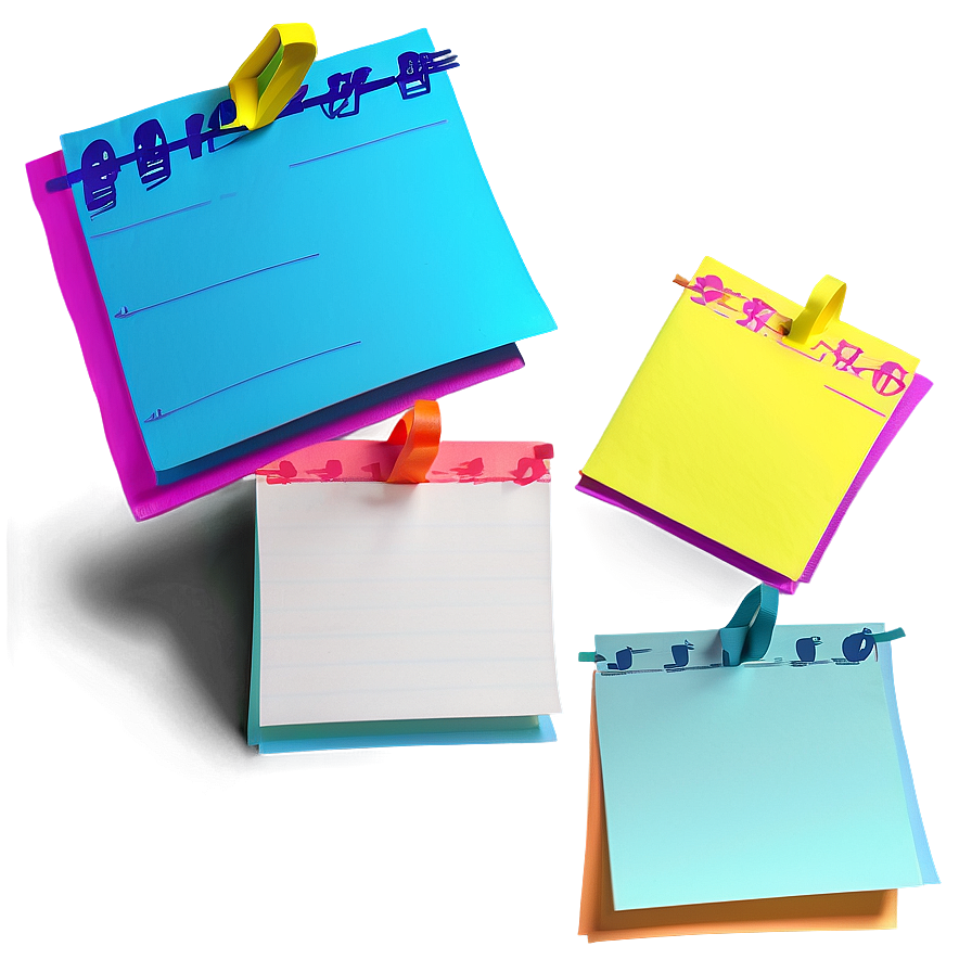 Virtual Post It Note Png 05252024