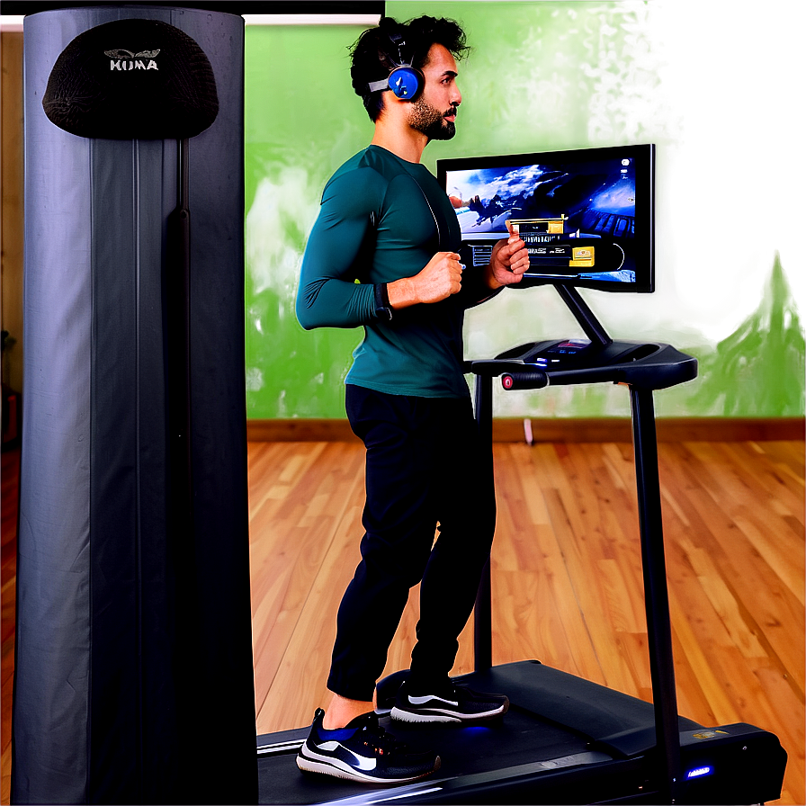 Virtual Reality Compatible Treadmill Png 05242024