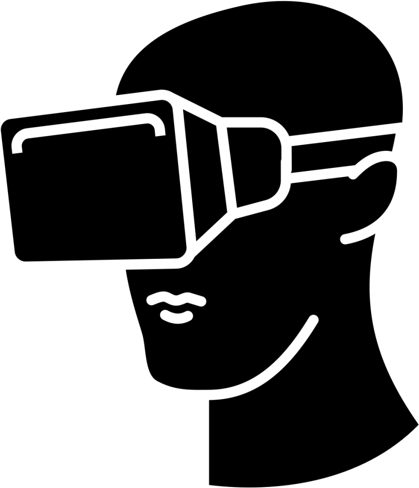 Virtual Reality Headset Augmented Reality Computer - Virtual And Augmented Reality Png, Transparent Png PNG with transparent background