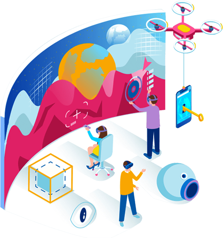 Augmented Reality Flat Design, HD Png Download PNG image with a transparent background, free high-resolution download