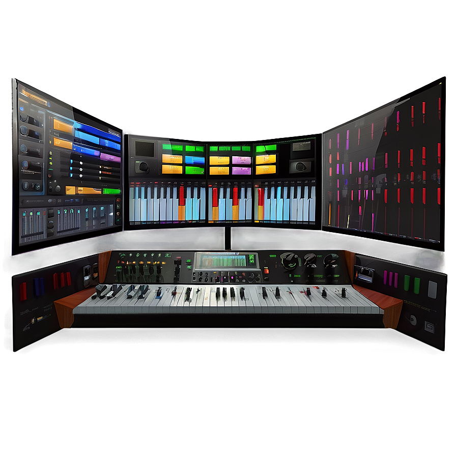 Virtual Recording Studio Software PNG 06262024 PNG with transparent background