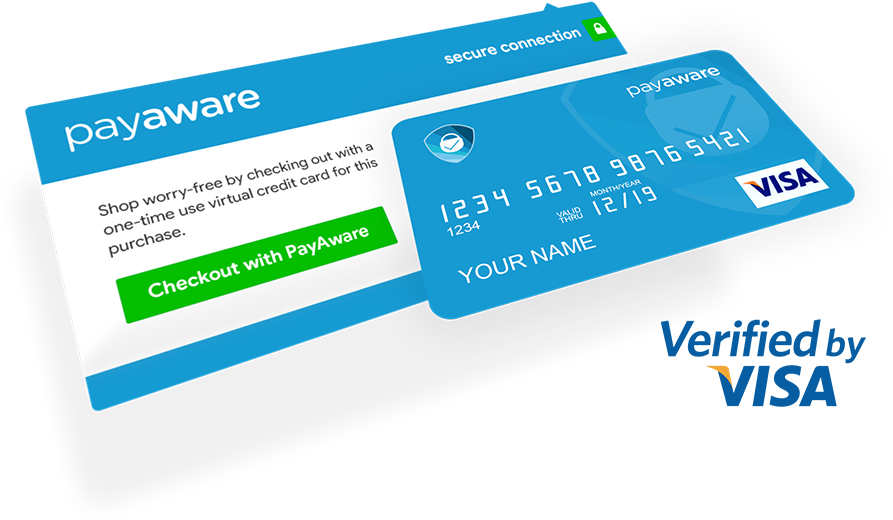 Virtual Visa Card Pay Aware