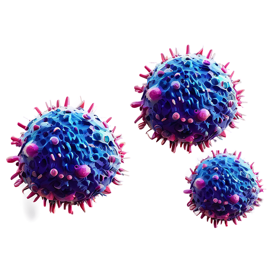 Virus Infected Cells PNG ngu47 PNG with transparent background