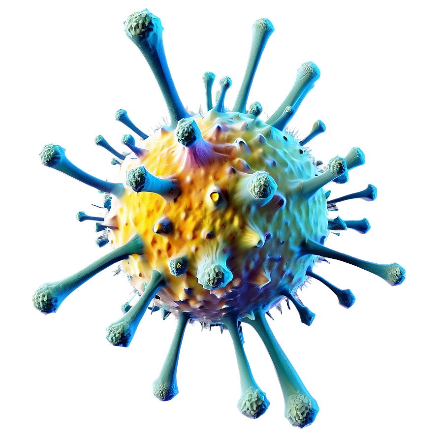 Virus Infected Cells Png Taf