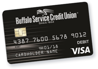 Visa Debit Card Buffalo Service Credit Union