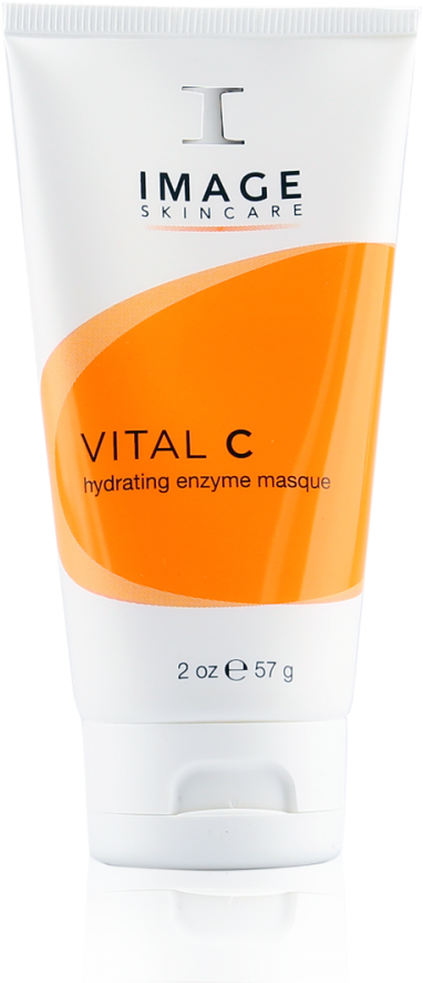 Vital C Hydrating Enzyme Masque Skincare Product PNG with transparent background