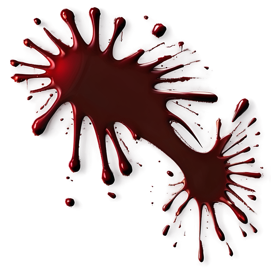 Vital Stains: Blood Splat Vector Png 04302024