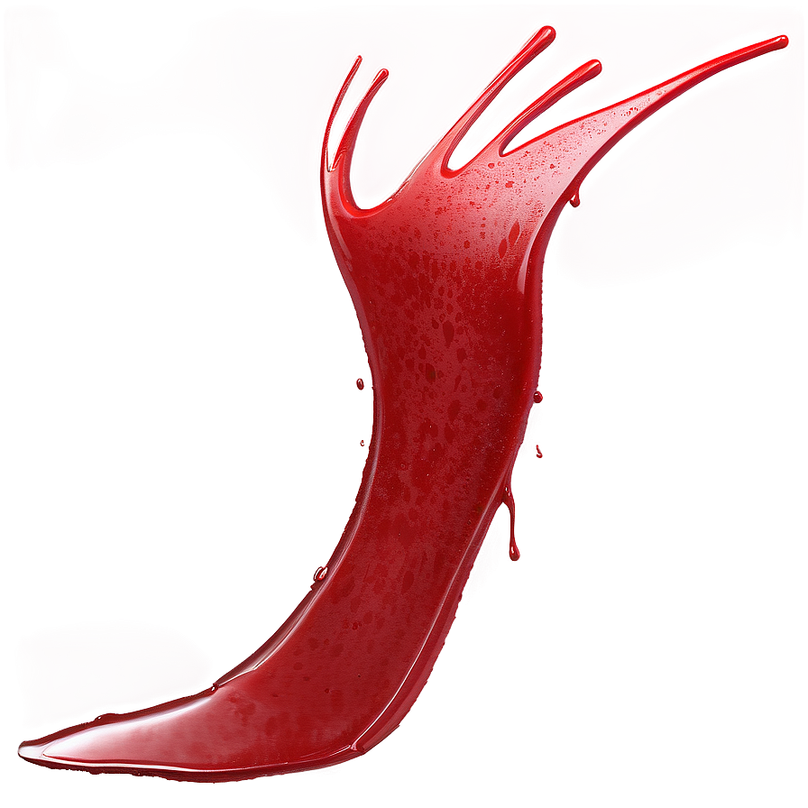 Vitality's Red: Blood Splatter Art Png 04302024