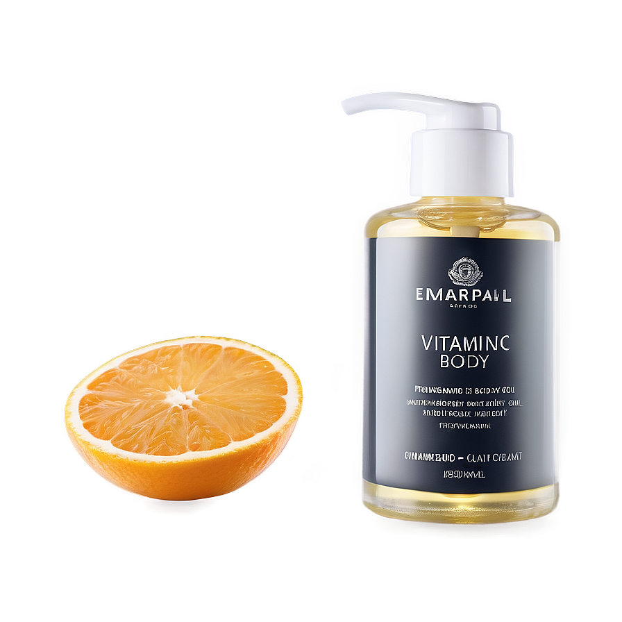 Vitamin C Firming Body Oil PNG 44 PNG with transparent background