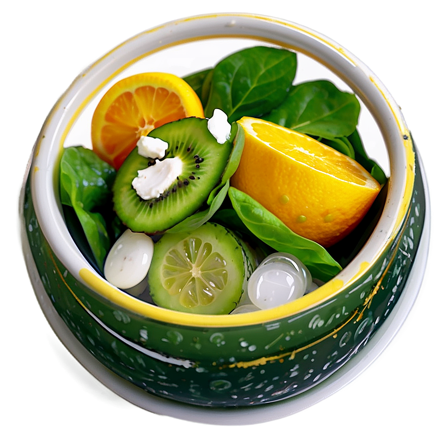 Vitamin C Zesty Salad Bowl PNG 96 PNG with transparent background