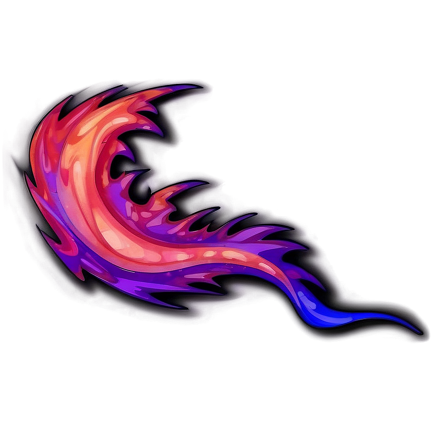 Vivid Red Flames Illustration Png Kmo