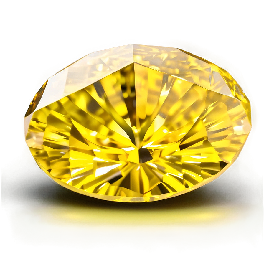 Vivid Yellow Diamond Picture Png Wtv36